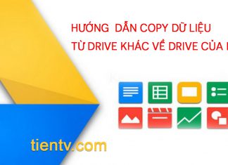 Hướng Dấn Copy Dữ Liệu Google Drive Khác Về Google Drive Unlimited Của Mình
